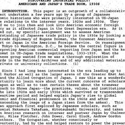 Speaker's paper, 1997-0...