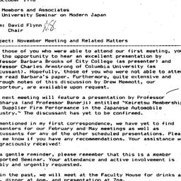 Announcements, 1996-10-28. ...