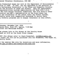 Announcements, 2004-10-26. ...