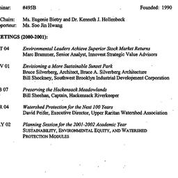 Schedules, Legal, Economic,...