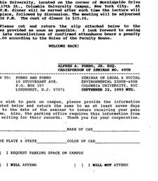 Announcements, 1993-09-22. ...