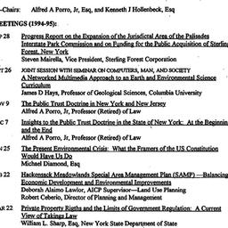 Schedules, Legal, Economic,...
