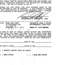 Announcements, 1993-03-17. ...
