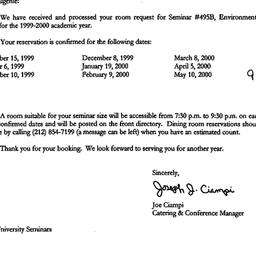 Correspondence, 2000-06-28....