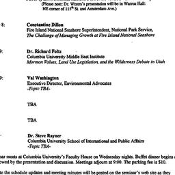 Schedules, Legal, Economic,...