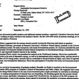 Minutes, 1999-09-15. Legal,...