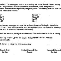 Schedules, Legal, Economic,...