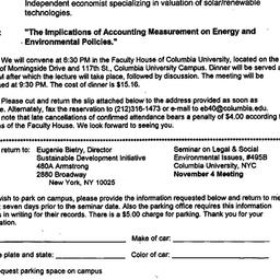 Announcements, 1998-11-04. ...