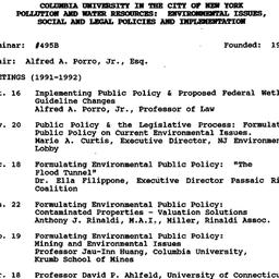 Schedules, Legal, Economic,...