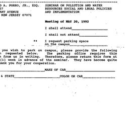 Announcements, 1992-05-20. ...
