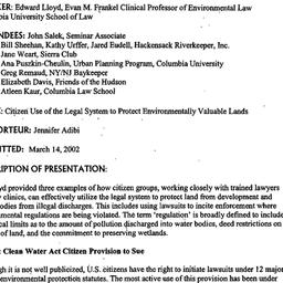 Minutes, 2002-03-06. Legal,...