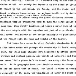 Speaker's paper, 1980-1...