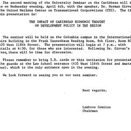 Announcements, 1983-04-06. ...