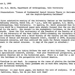 Minutes, 1983-03-02. The Ca...
