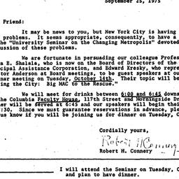 Announcements, 1975-09-25. ...