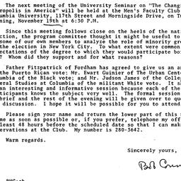 Correspondence, 1968-10-30....