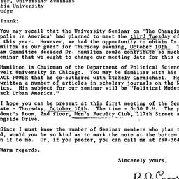Correspondence, 1968-09-27....