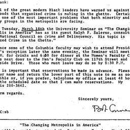 Correspondence, 1969-03-10....