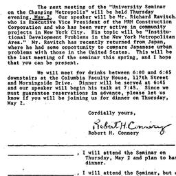 Announcements, 1974-04-18. ...