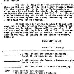 Announcements, 1974-03-08. ...