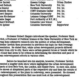 Minutes, 1988-12-07. The Ch...