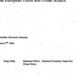 Speaker's notes, 1996-0...