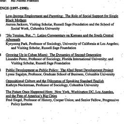 Background paper, The Chang...