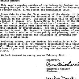 Announcements, 1980-02-15. ...