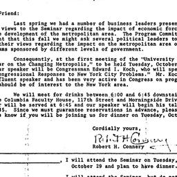 Announcements, 1974-10-04. ...