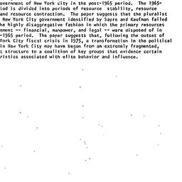 Speaker's paper, 1977-1...