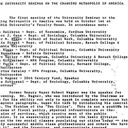 Minutes, 1984-10-01. The Ch...