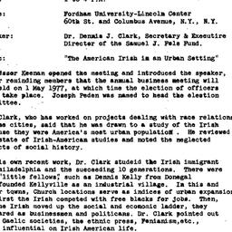 Minutes, 1976-04-03. Irish ...