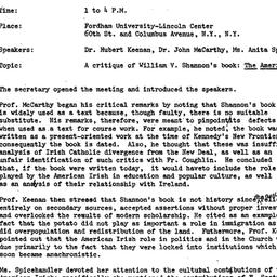 Minutes, 1976-02-14. Irish ...