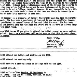 Announcements, 1990-08-28. ...