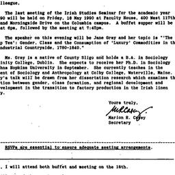 Announcements, 1990-04-29. ...