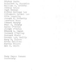 Minutes, 1974-03-09. Irish ...