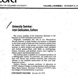 Related publication, 1973-1...