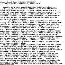 Minutes, 2001-02-09. Irish ...