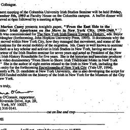 Announcements, 1993-10-25. ...