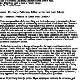 Minutes, 1993-09-10. Irish ...