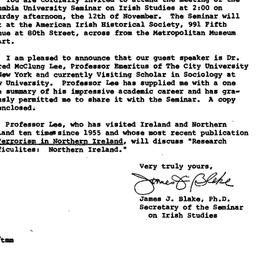 Announcements, 1983-10-31. ...