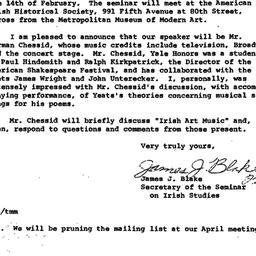 Announcements, 1984-02-02. ...