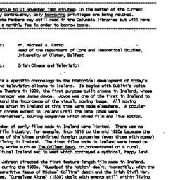 Minutes, 1986-12-12. Irish ...