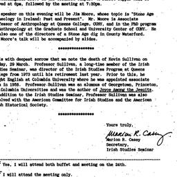 Announcements, 1987-04-06. ...