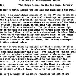 Minutes, 1977-03-05. Irish ...