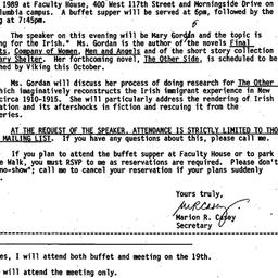 Announcements, 1989-05-05. ...