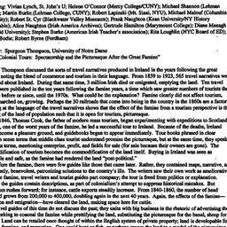 Minutes, 1999-11-05. Irish ...