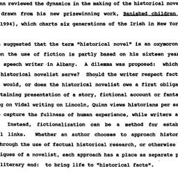 Minutes, 1995-12-08. Irish ...