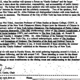 Announcements, 1996-03-19. ...