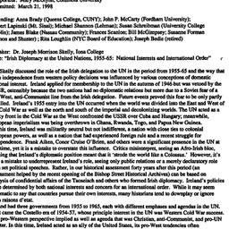 Minutes, 1998-03-06. Irish ...